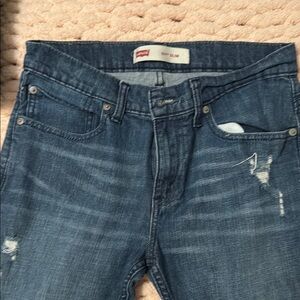 Levi's Boys 511 Slim Fit Blue Jeans